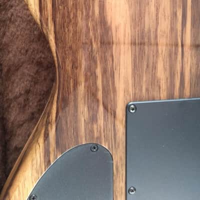 Carvin CT6 Aquaburst Quilt, Black Korina Electric Guitar image 14