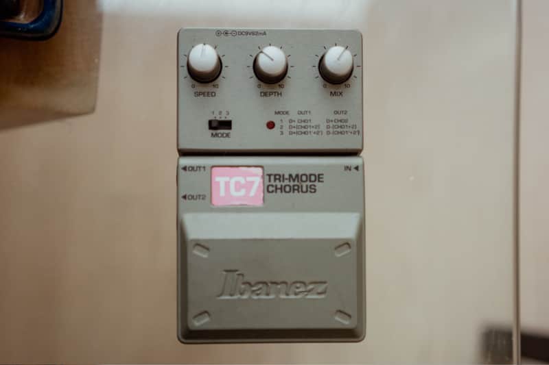 Ibanez TC7 Tri-Mode Chorus 1990s - Grey image 1