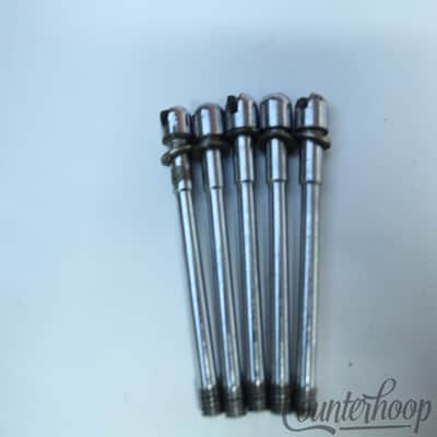 *Premier 5x 2.5"Slotted Tension T-Rods Elite Marching Snare/Tom Drum Vintage 60s image 2
