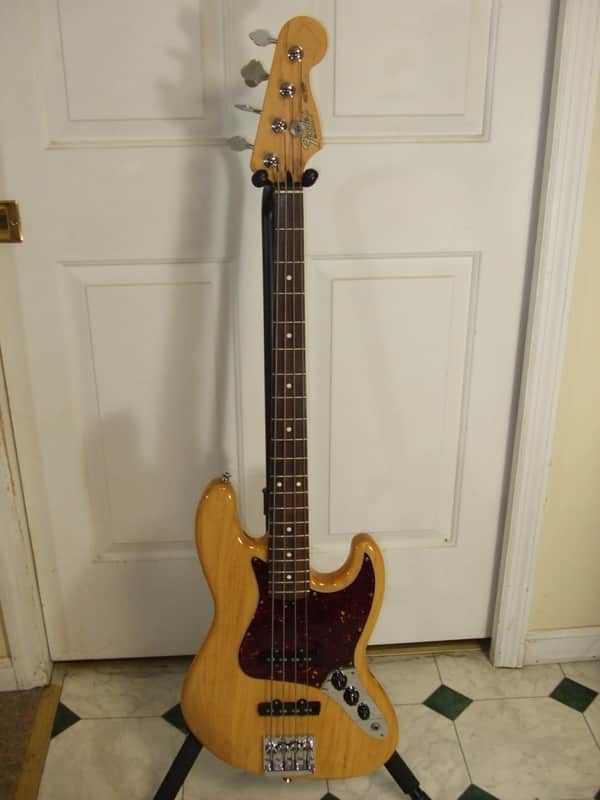 2008 Fender FSR Standard Jazz Bass with Pau Ferro Fretboard Ash body image 1