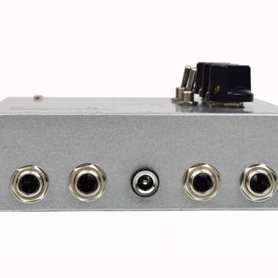 Ceriatone Mini Klein-ulator Solid State Effects Loop Buffer Pedal - Silver image 5