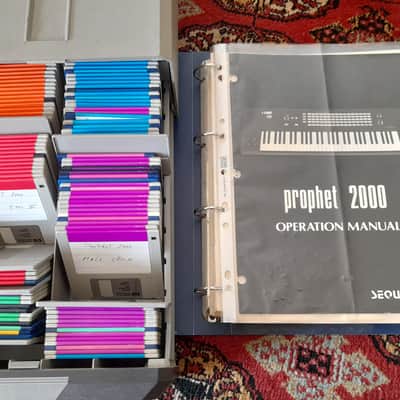 Sequential Prophet 2000 61-Key 8-Voice Polyphonic Synthesizer 1985 - Black image 13