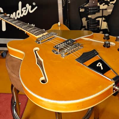 Fender  Coronado II 1967 Natural Semihollow Mod image 19
