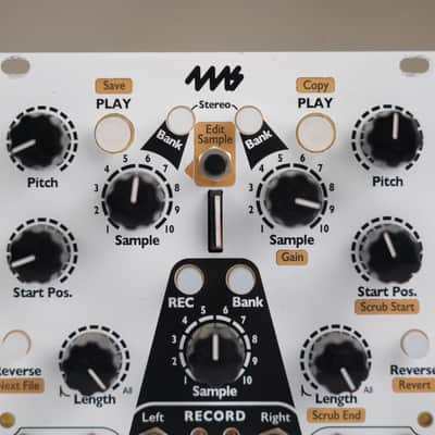 4ms Stereo Triggered Sampler Eurorack Module w/ Patch Cables #58937 image 4