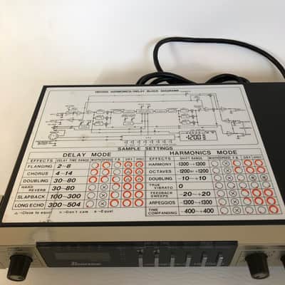 Ibanez HD1500 Harmonics/Delay Rackmount Rack Maxon HD 1500 1984 image 4