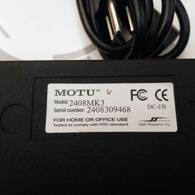 MOTU 2408 mk3 2006 - Black image 6