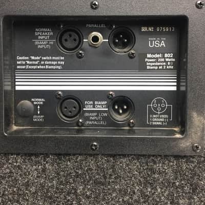 CARVIN MODEL 802 PA CABINET SPEAKER with mount Adapter for PA Column image 6