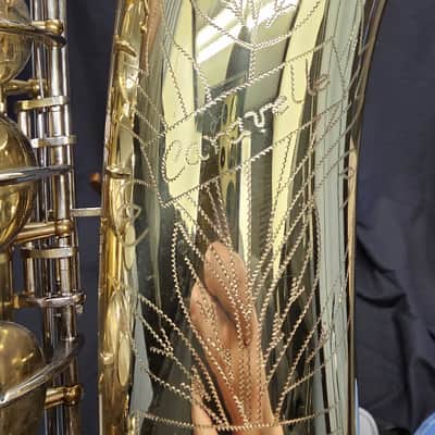 Caravelle Bb Tenor Sax - Lacquered Brass w/ case image 3