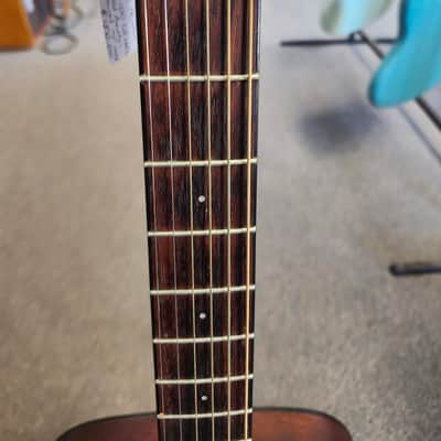 Used Fender CD-100 L/H Left-Handed Acoustic Guitar - Natural w/ Hard Case image 7