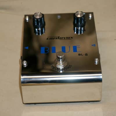 Cordovox Blue BL-8 Blues Overdrive Pedal Chrome with Box image 5