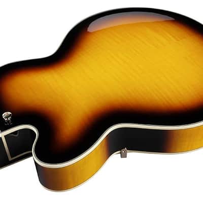 Ibanez AF95FM AYS Artcore Hollowbody Electric Guitar. Antique Yellow Burst image 9