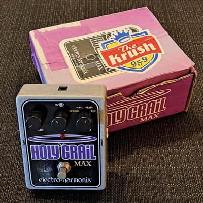 ELECTRO-HARMONIX HOLY GRAIL MAX REVERB EFFECTS PEDAL W/ BOX (USED) image 2