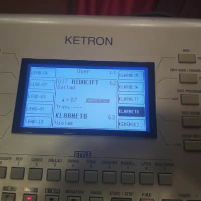 Ketron SX3000-V 61-Key Arranger Workstation for Turkish Music with Vocalizer image 7