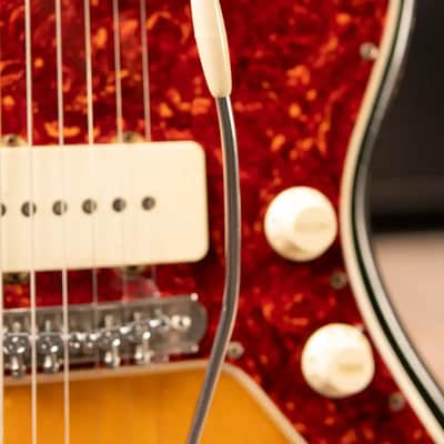 Fender Vintage 1962 Jazzmaster Electric Guitar - 3-Tone Sunburst with Hardshell Case - Used image 11