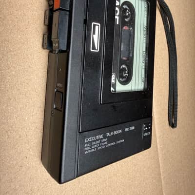 Sanyo W EXECUTIVE TALK-BOOK TRC 2500 cassette walkman vintage made in Japan 80’s image 6