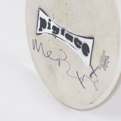 14" Pigface Drum Head Owned by Martin Atkins image 3