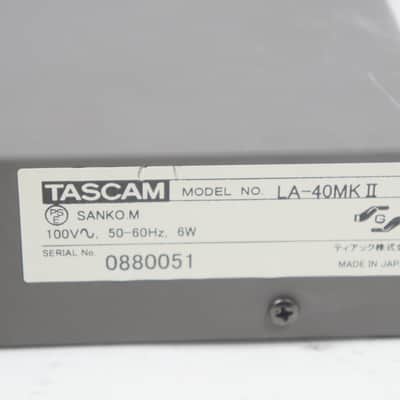 TASCAM LA-40mkII Balanced / Unbalanced Line Converter RCA XLR 8ch DirectBox image 7