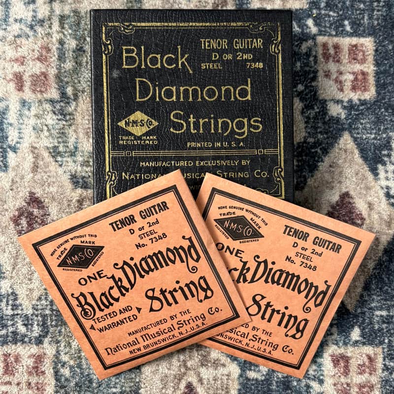 1930s Tenor Guitar D or 2ND Steel 7348 Vintage Guitars Strings! image 1