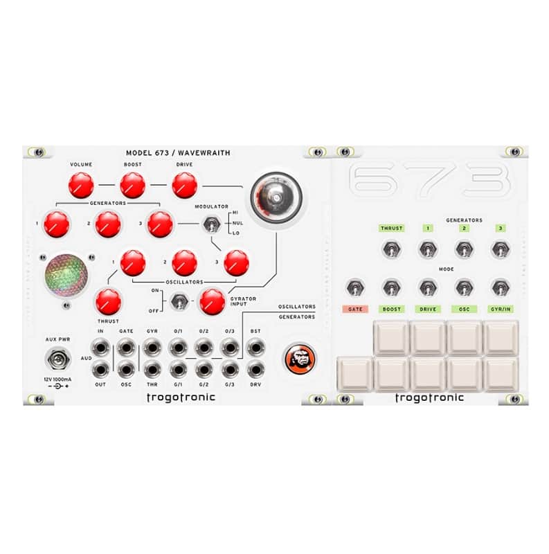 Trogotronic m673 / WaveWraith Analog Tube Synth Module w/Breakout(BPNYC) image 1