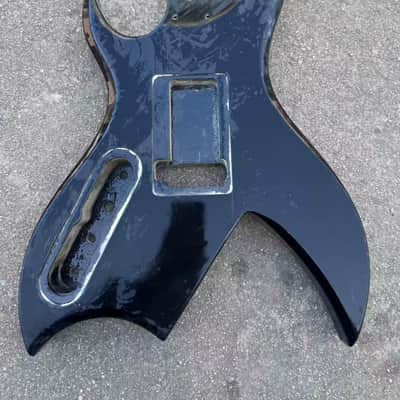 Black HH BICH Style Guitar Body image 4