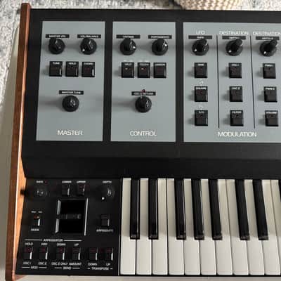 Oberheim OB-X8 61-Key 8-Voice Synthesizer 2022 - Present - Black with Wood Sides image 5
