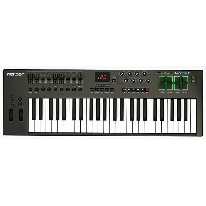 Nektar Impact LX49+ USB MIDI Keyboard Controller image 1