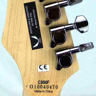 Dean 350F Electric Guitar image 8
