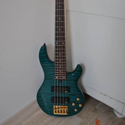 Yamaha BB G5A 1998 - Aqua Marine | Reverb