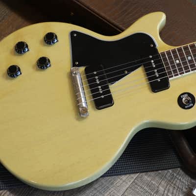 2021 Gibson Custom Shop 1957 Historic Reissue Les Paul Junior Electric Guitar TV Yellow + COA OHSC image 3