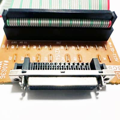 Yamaha Motif 6, 7, 8 Original SCSI Board XZ154 with a Cable Assembly. image 3