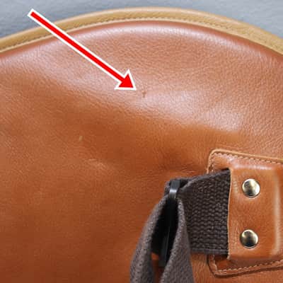 Levy's Premium Leather Bass Gigbag - Caramel Brown **Amazing Quality** image 17