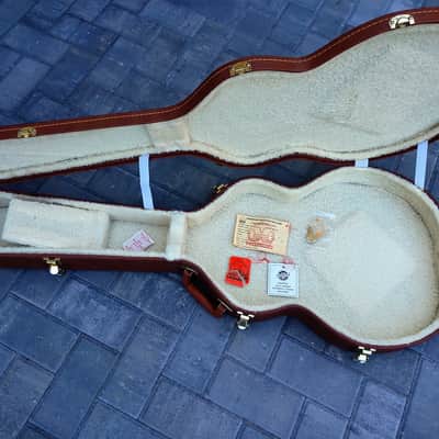 1980s Hondo Revival H935RS Flamed Maple Semi-Hollowbody Guitar w/ OHSC image 10