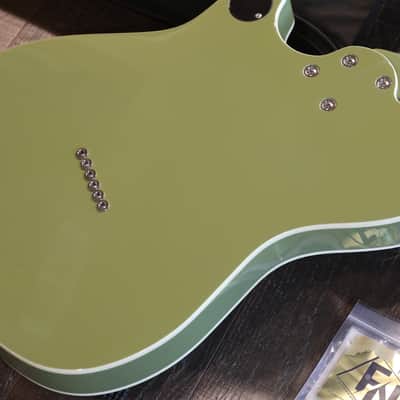 ~2019 Fret-King Country Squire Classic John Jorgensen Signature Electric Guitar Arcadia Green + OGB image 16