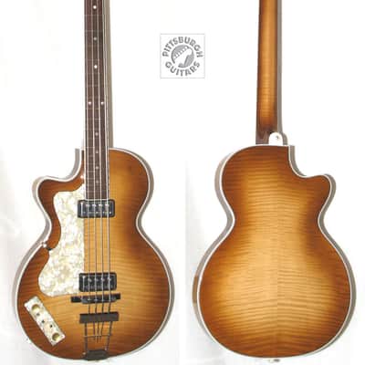 Rare Hofner 500/2-L-O Club Bass, Left-Handed, B-Stock, German-Made, w/COA, OHSC, & Pro Set Up! image 2