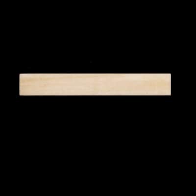 Tone Ninja Genuine Bone Nut Blank, Unbleached 5/16" thick NUT-NU26 image 2