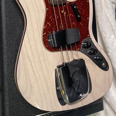 NEW! Fender Custom Shop '60 Jazz Bass DLX - Closet Classic Lacquer Aged White Blonde Finish - 8.9lbs - Ultra RARE! Authorized Dealer - G07630 image 8