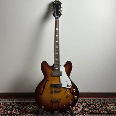 1991 Epiphone Casino Vintage Sunburst Pre-Elitist w/ OHSC, Japan Terada MIJ image 11