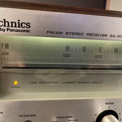 TECHNICS SA-200 AM/FM STEREO RECEIVER image 2