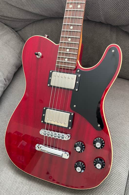 Fender MIJ Troublemaker Telecaster 2020 - Cherry Red image 1
