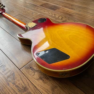 Vintage 1970s Greco EG 480 Electric Guitar LP Custom Burst Maxon Pickups les paul image 11
