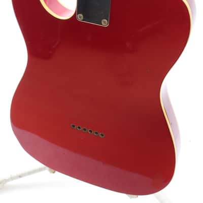 1990 Fender Telecaster Custom '62 Reissue candy apple red image 8