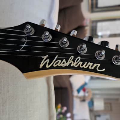 Washburn RX22, 2010, Flame Wine Sunburst, VG++ image 4