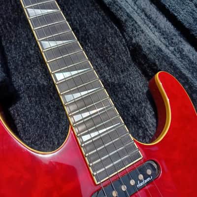 Jackson Soloist Arched Top Custom Charvel 750xl Style Flame Maple Grover Stars SL Archtop Schaller M image 3
