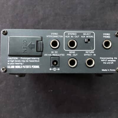 Rare Ampli casque Nobels Bass Pak Stereo Headphone Amp de 1990 Bass Sound machine, same as Fender Bass Pak image 8