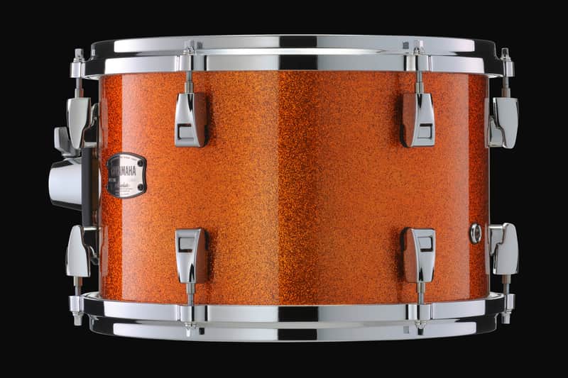 Yamaha Absolute Hybrid Maple 13 x 9 Tom - Orange Sparkle - NEW - In Stock image 1