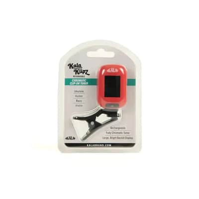 Kala Klipz Chromatic Clip-On Ukulele Tuner - Red image 1