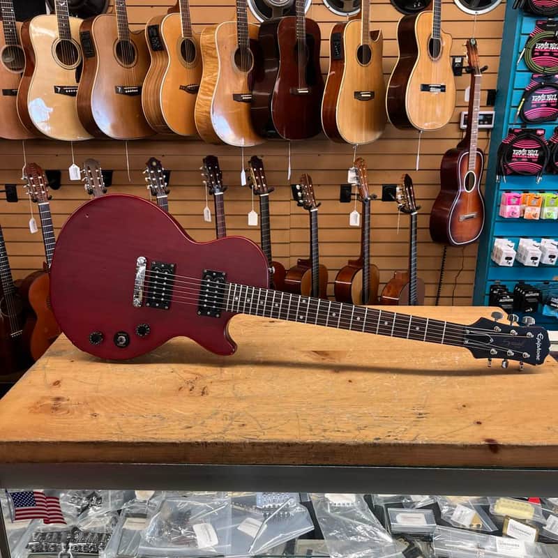 Epiphone Les Paul Special II 2014 Wine Red Electric Guitar image 1