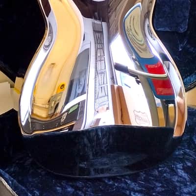 National Reso-Phonic Style N 14 Fret 2023 Mirror Nickel w/ Hotplate & Strap Button- IN STOCK NOW!! image 2