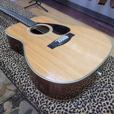 Yamaha FG-312 II 12-String Jumbo Dreadnought 1980s - Natural image 3
