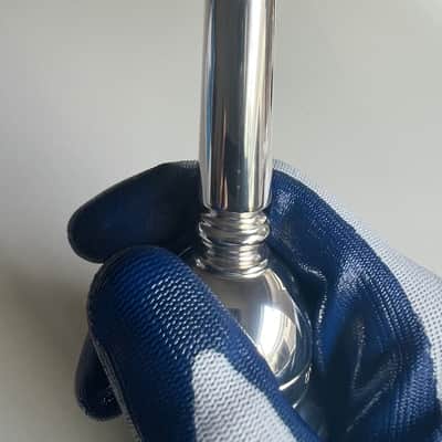 Robert Tucci RT-50 Tuba Mouthpiece Silver Plated image 5